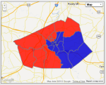 Wilson County, presidential results, 2012